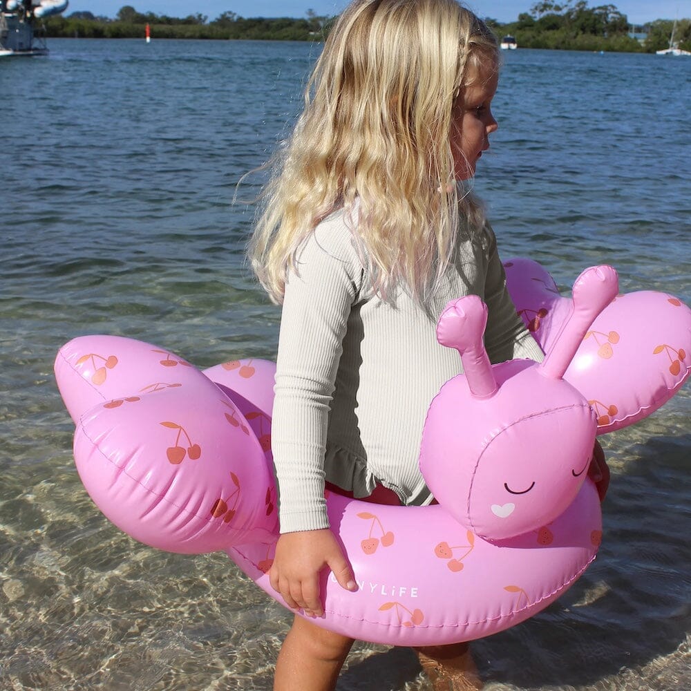 SunnyLife Kids Tube Pool Ring - Cotton Candy Cherry, Shopsweetluluss