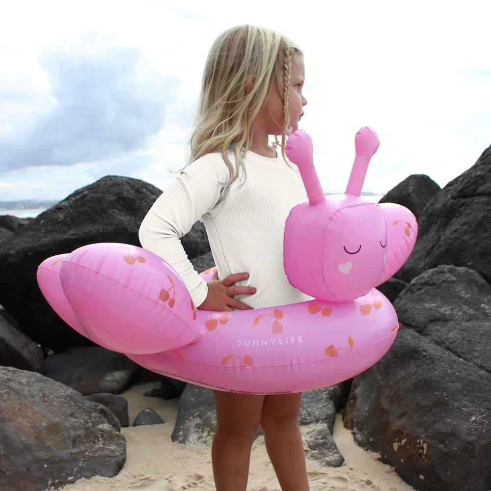 SunnyLife Kids Tube Pool Ring - Cotton Candy Cherry, Shopsweetluluss