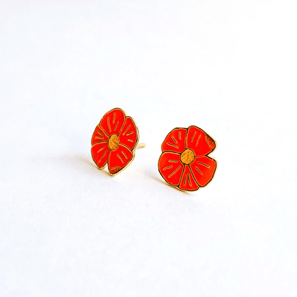 Poppy Earrings, Shopsweetluluss