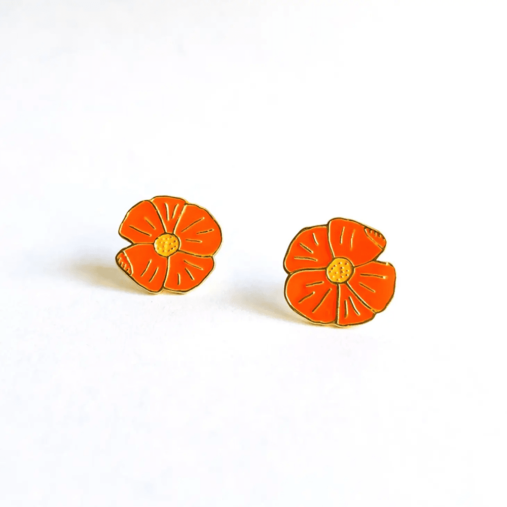 Poppy Earrings, Shopsweetluluss