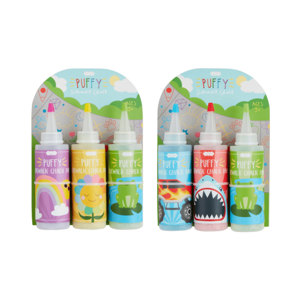 Puffy Paint Chalk Set - 2 Color Options, Shopsweetluluss