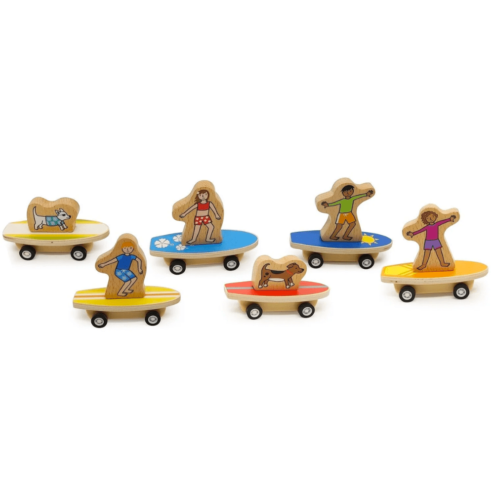 Pull Back Surfer Kids & Dogs - 6 Style Options, Shopsweetluluss