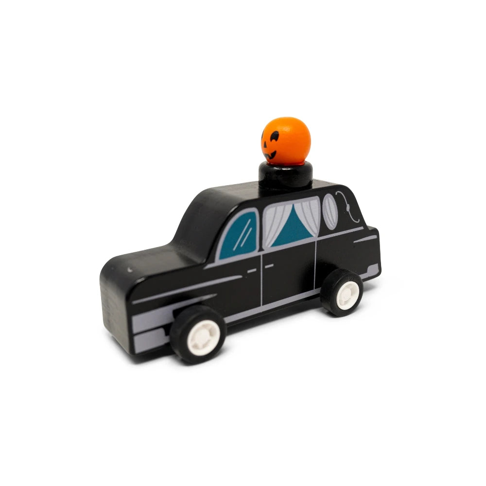 Pull Back Vintage Hearse - Pumpkin, Shopsweetluluss