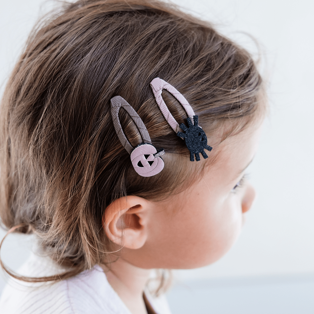 Pumpkin & Spider Clips, Shopsweetluluss
