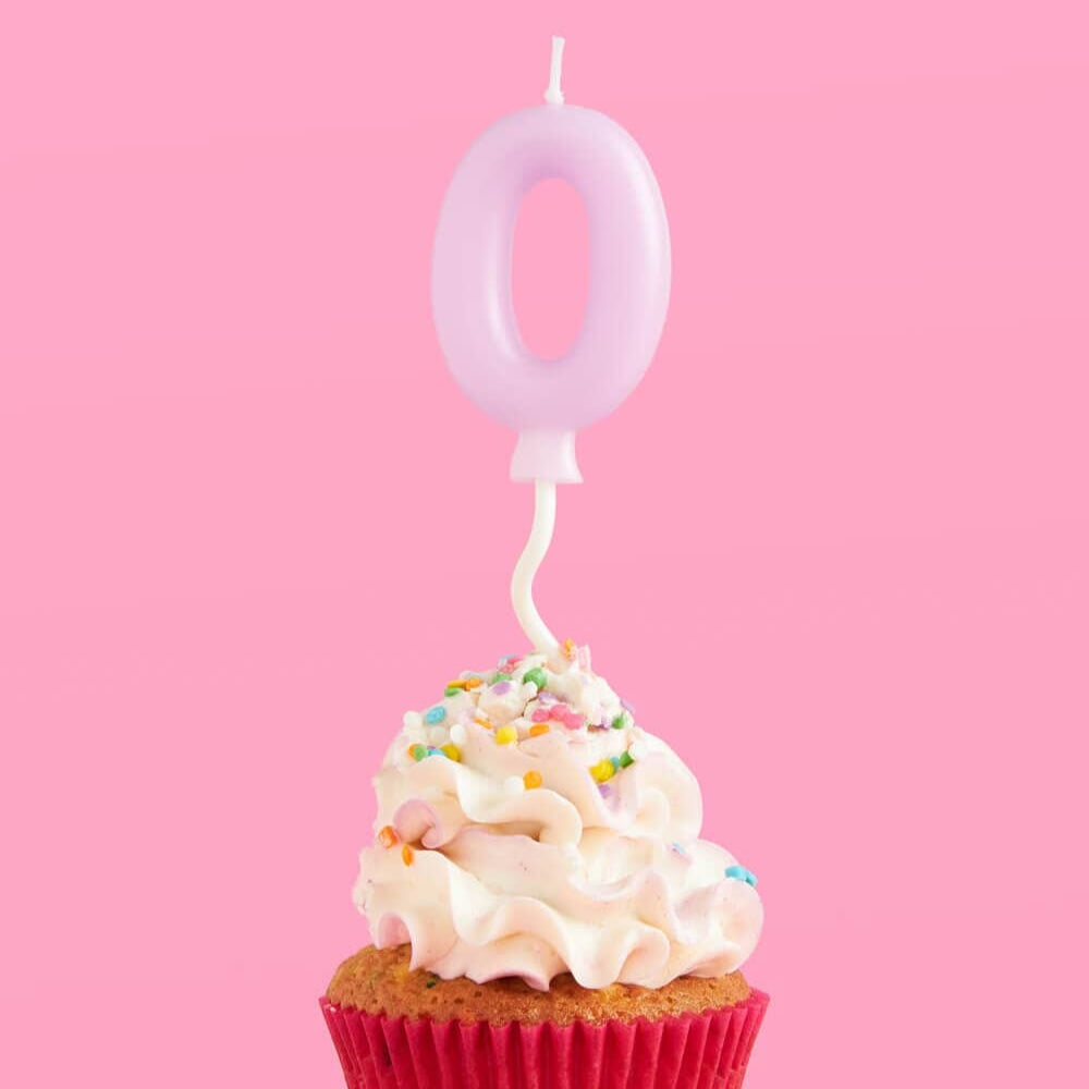 Bubble Candle, Pastel Purple - #0, Shopsweetluluss
