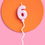 Bubble Candle, Pastel Purple - #6, Shopsweetluluss
