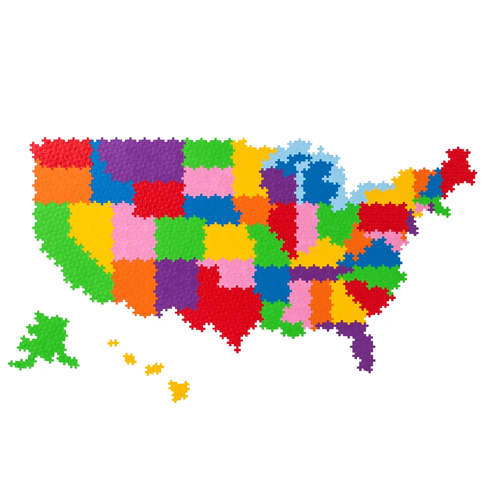 Puzzle by Number - United States Map, Shopsweetluluss