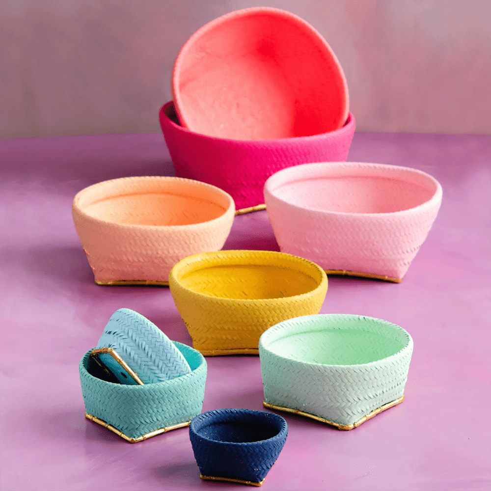 Rainbow Basket - 9 Color Options, Shopsweetluluss