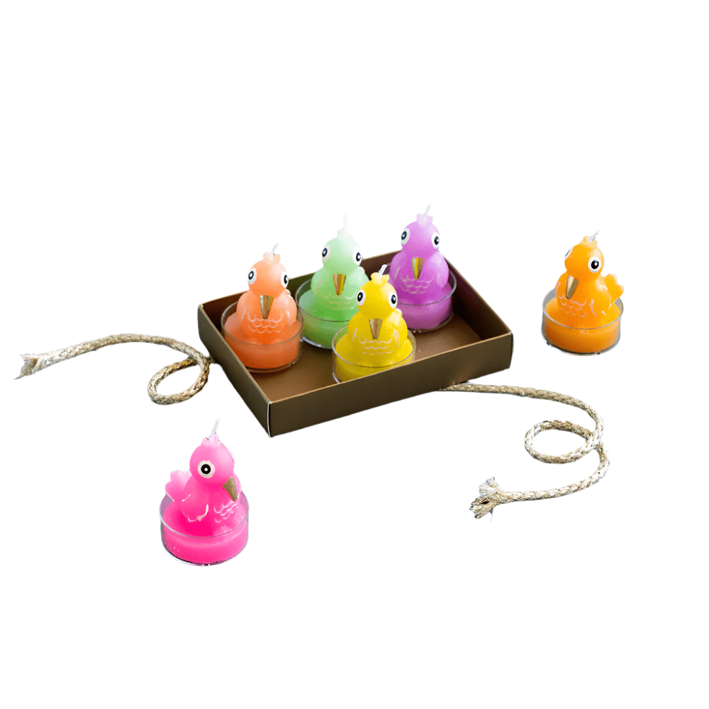 Rainbow Crow T-Light Set, Shopsweetluluss