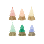 Meri Meri Rainbow Glitter Tree Candles, Shopsweetluluss