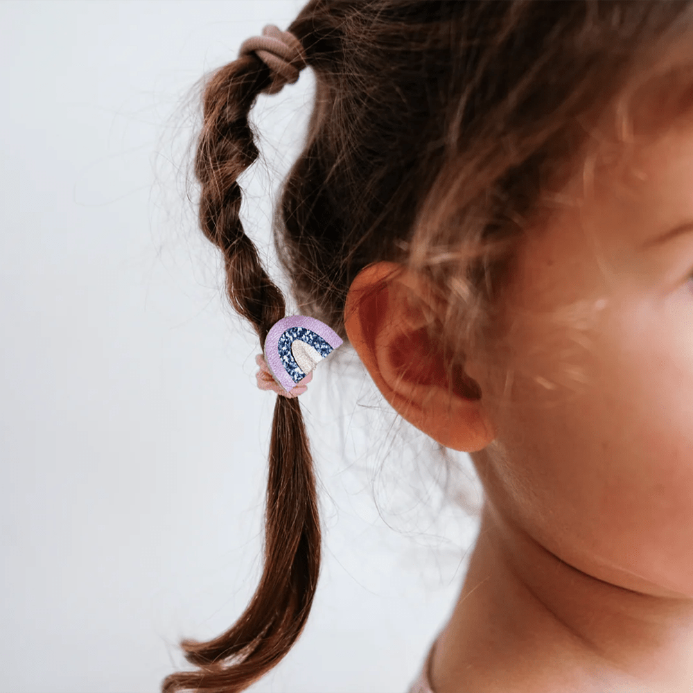 Rainbow & Star Mini Hair Ponies Set, Shopsweetluluss
