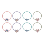 Rainbow & Star Mini Hair Ponies Set, Shopsweetluluss