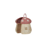 Rattan Mushroom Doll House - Musk, Shopsweetluluss