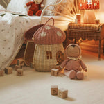 Rattan Mushroom Doll House - Musk, Shopsweetluluss