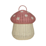 Rattan Mushroom Storage Basket - Musk, Shopsweetluluss