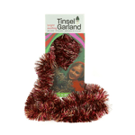 Retro Boxed Garland - Burgundy & Gold, Shopsweetluluss