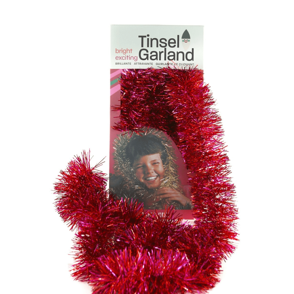 Retro Boxed Garland - Pink & Red, Shopsweetluluss