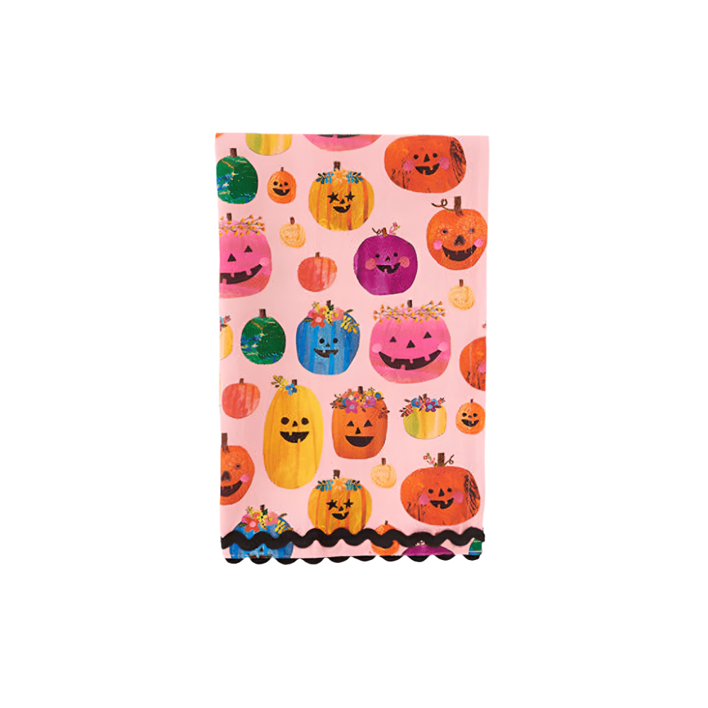 Rick Rack Pumpkin Tea Towel, Shopsweetluluss