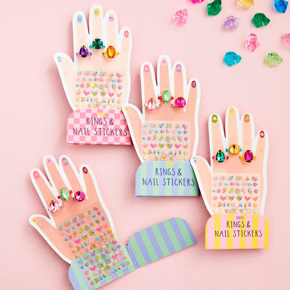 Ring & Nail Sticker Set - 3 Style Options, Shopsweetluluss