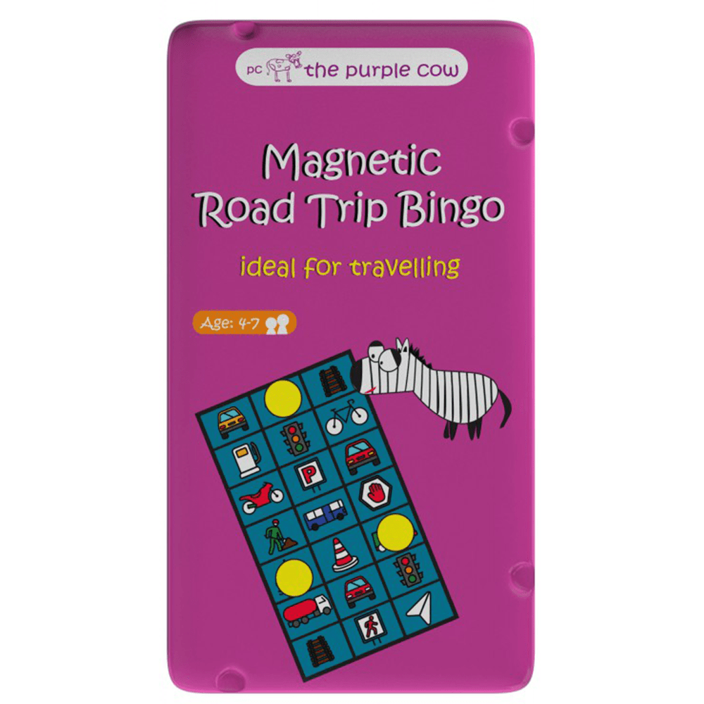 Road Trip Bingo Magnetic Travel Game, Shopsweetluluss