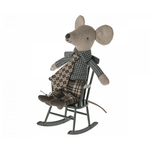 Rocking Chair for Maileg Mice - Dark Green, Shopsweetluluss