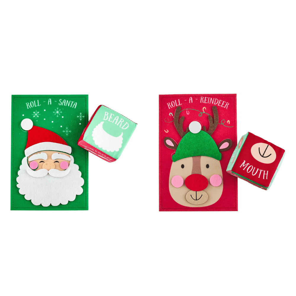 Roll-A-Christmas Character Game - 2 Styles, Shopsweetluluss