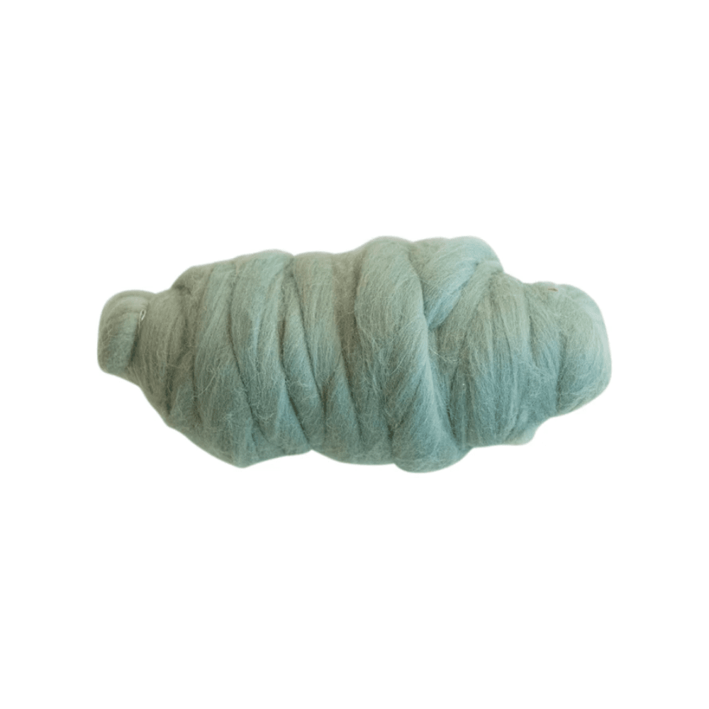 10 Yard Wool Felt Roving Yarn, Mint, Shopsweetluluss