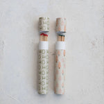 Safety Fireplace Matches in Matchbox Tube - Potted Tree Pattern, Shopsweetluluss