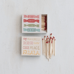 Safety Matches in Holiday Matchbox - 2 Style Options, Shopsweetluluss