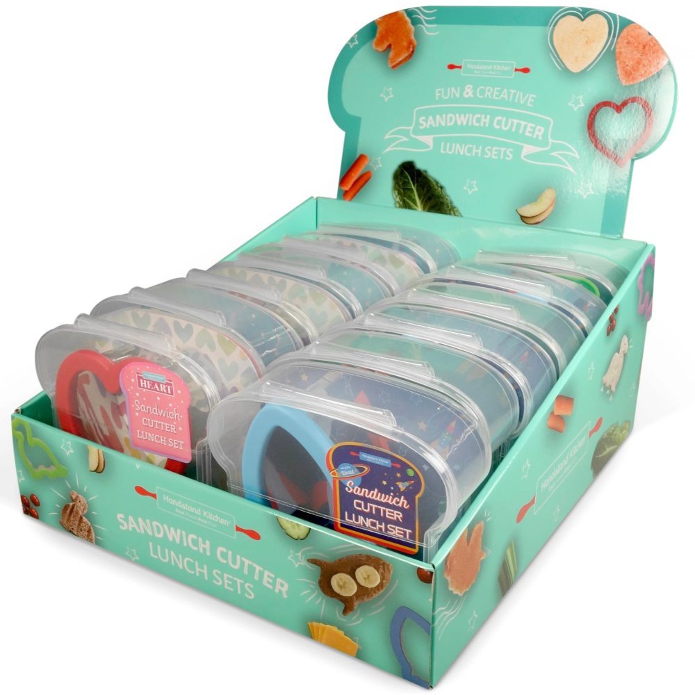 Sandwich Cutter Lunch Set - 4 Style Options, Shopsweetluluss