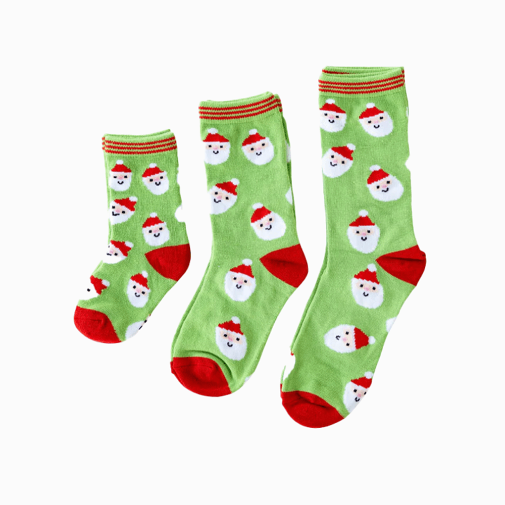Santa Socks - 3 Size Options, Shopsweetluluss