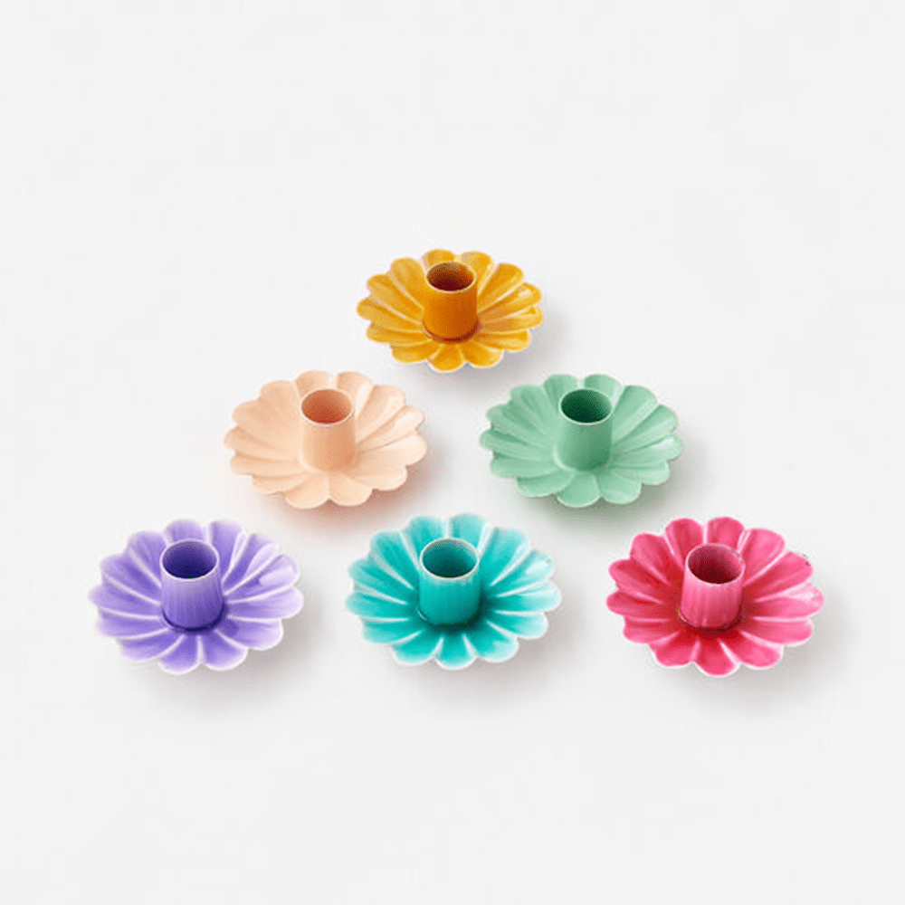 Scalloped Candle Holder - 6 Color Options, Shopsweetluluss