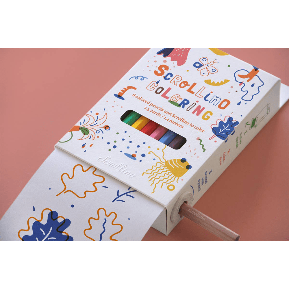 Scrollino Coloring for Kids, Shopsweetluluss
