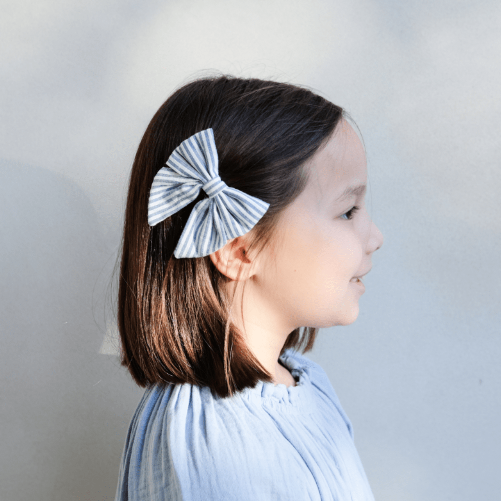 Seaside Stripe Bow - 1pk, Shopsweetluluss
