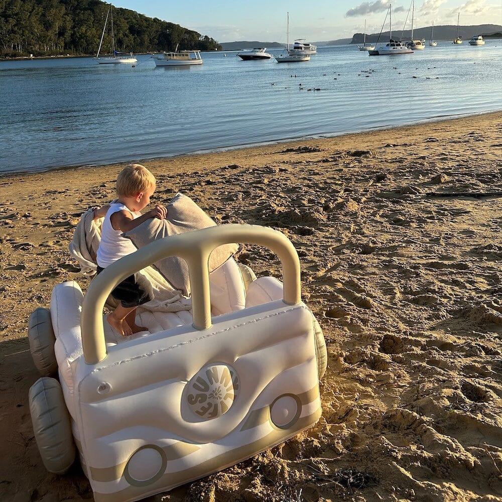 Kids Sleepover Bed - Summer Van Sand, Shopsweetluluss