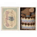 Sleepy Wakey Baby Mouse Matchbox - Blue, Shopsweetluluss