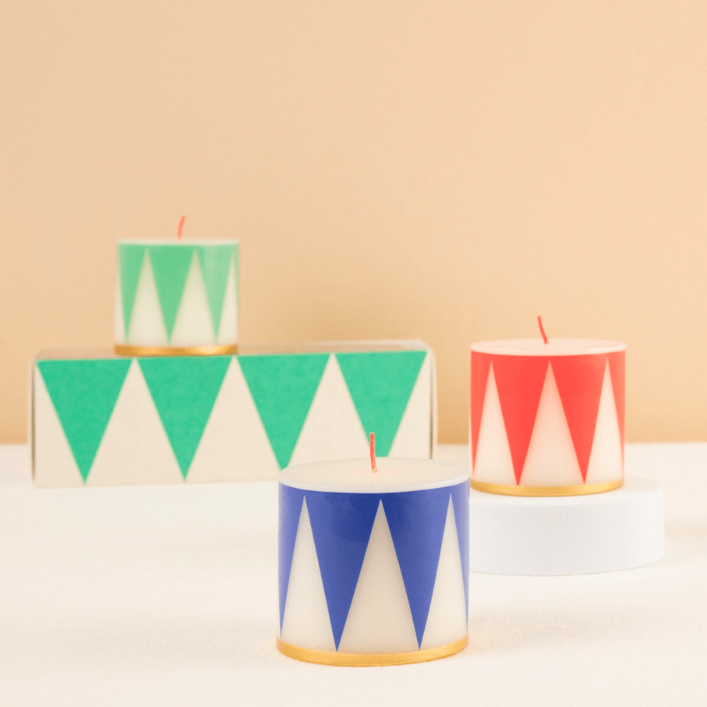 Meri Meri Small Drum Candles, Shopsweetluluss