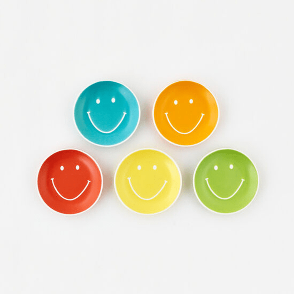 Smiley Face Dish - 5 Color Options, Shopsweetluluss