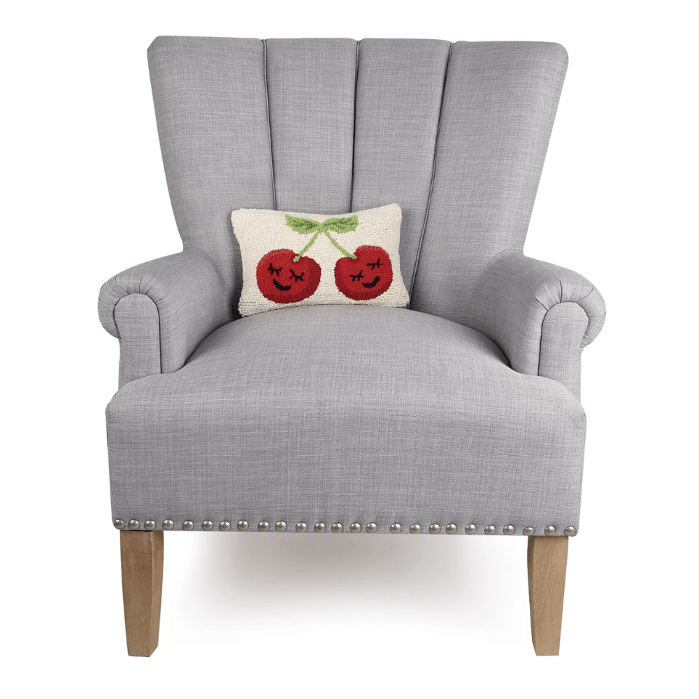 Smiling Cherries Hook Pillow, Shopsweetluluss
