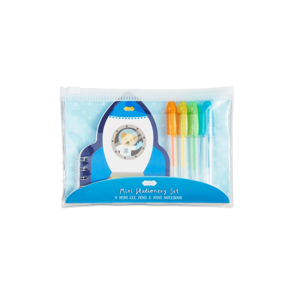 Mini Stationery Set - Rocket Ship, Shopsweetluluss