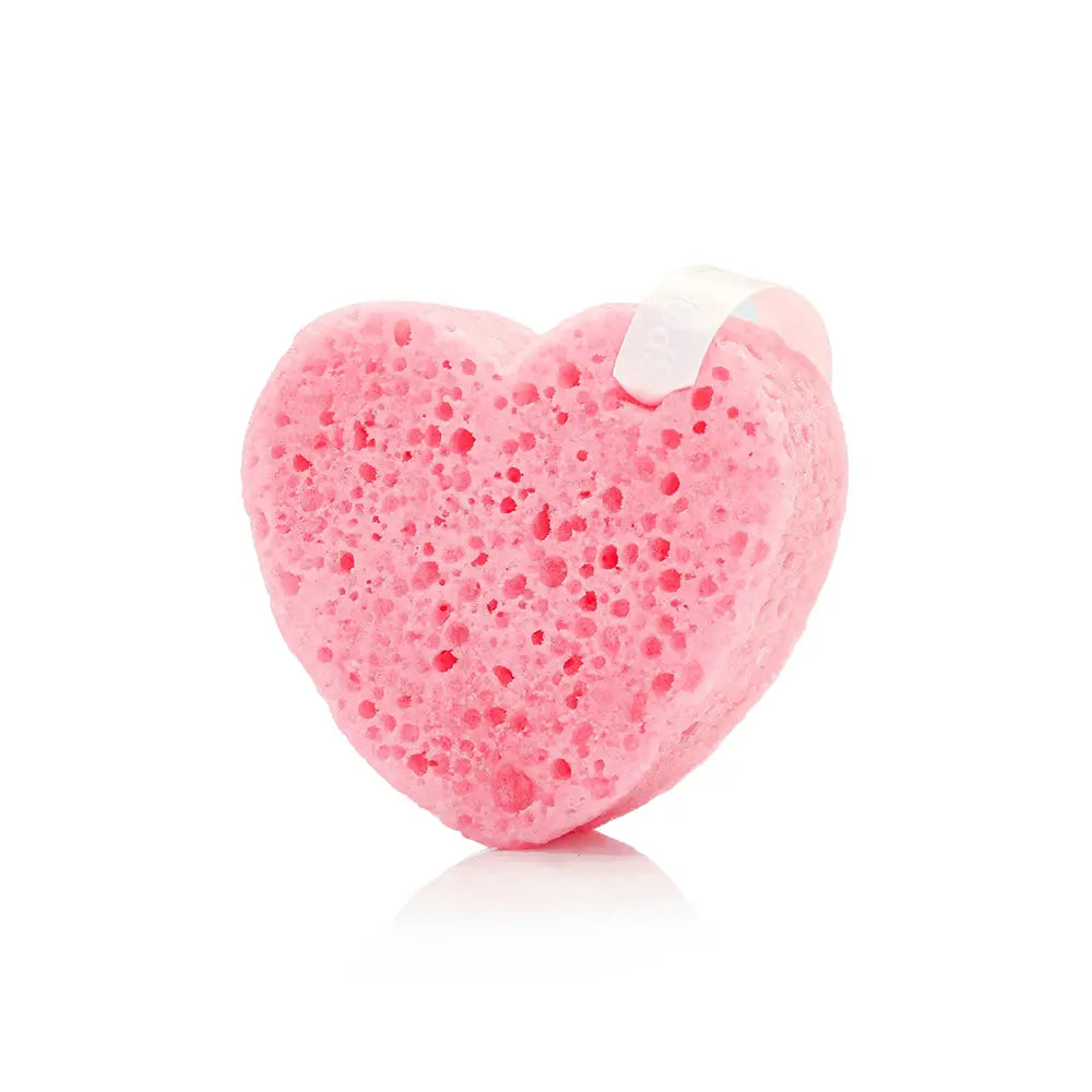 Spongellé Valentine's Day Body Buffer - Pink Heart, Shopsweetluluss