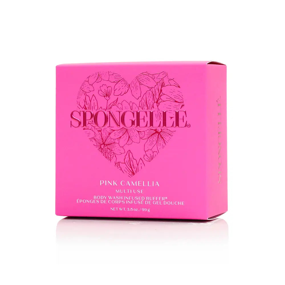Spongellé Valentine's Day Body Buffer - Pink Heart, Shopsweetluluss