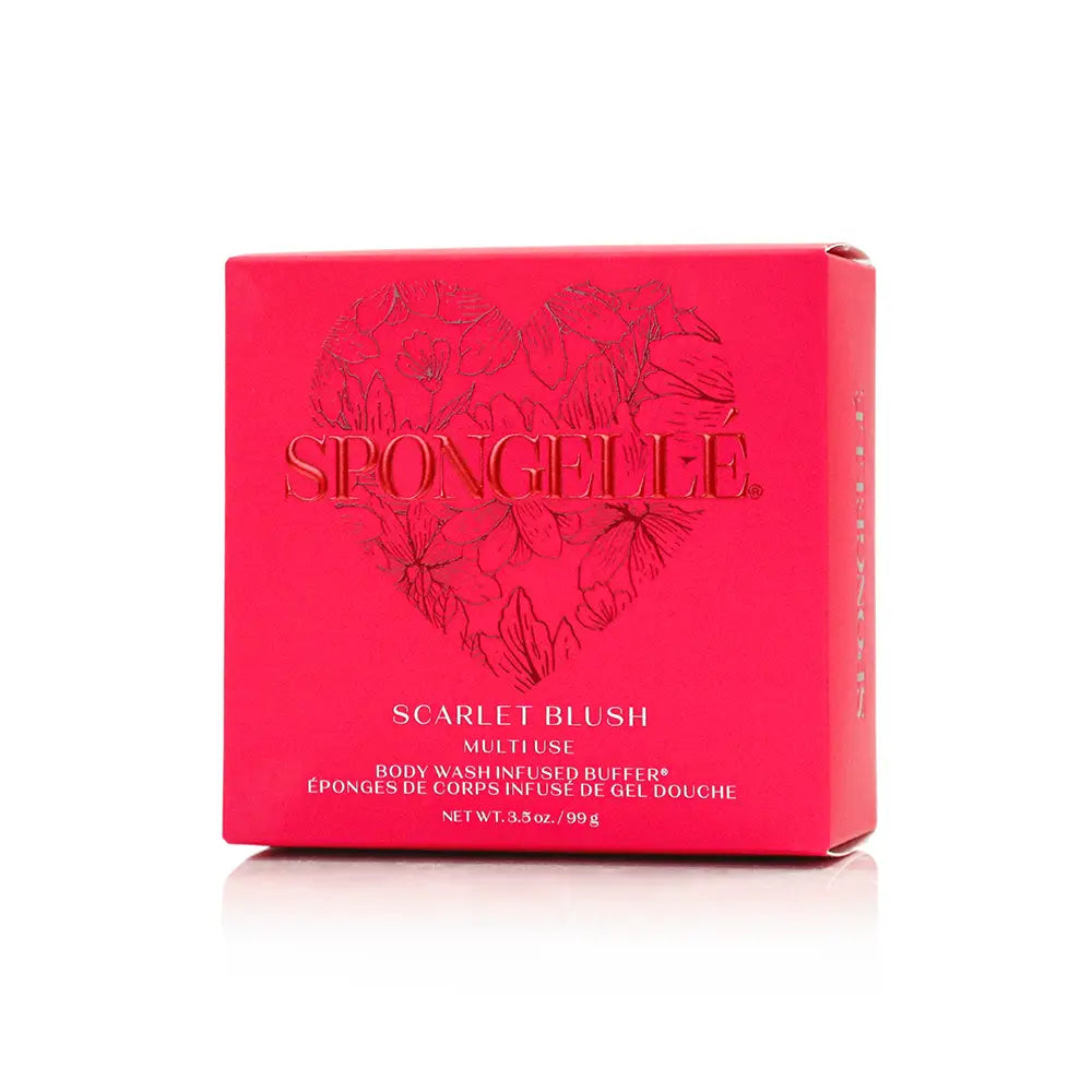 Spongellé Valentine's Day Body Buffer - Red Heart, Shopsweetluluss