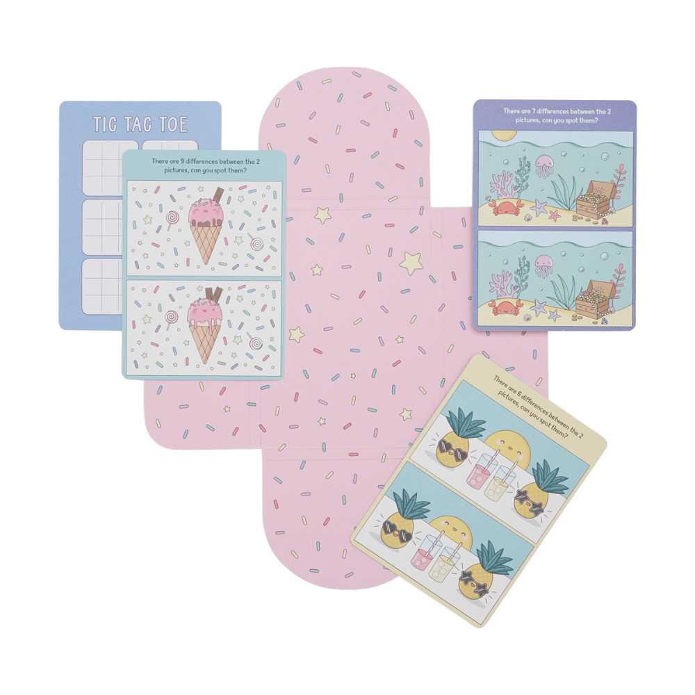 Spot the Difference Activity Cards - Set of 24, Shopsweetluluss
