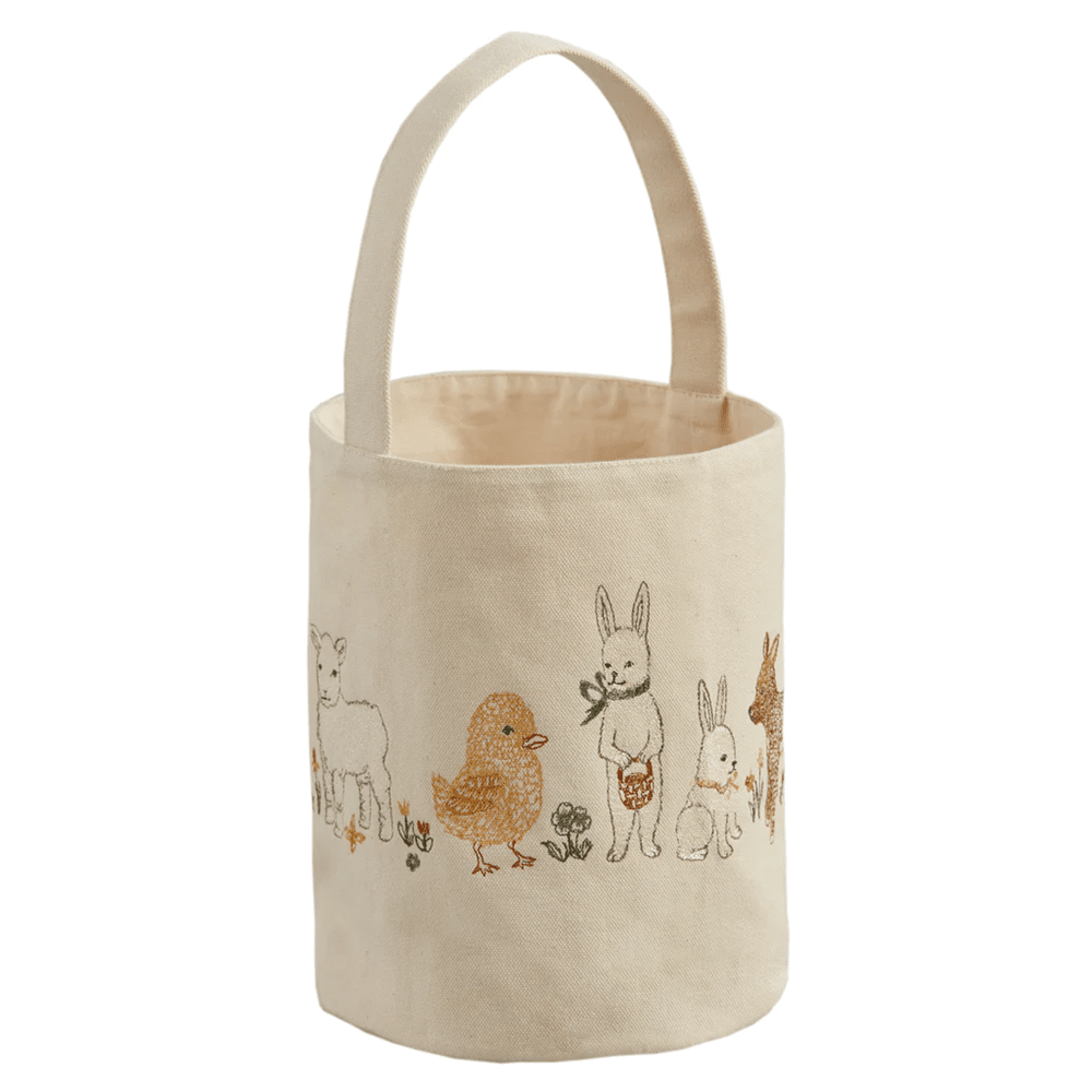 Spring Babies Canvas Bucket, Shopsweetluluss