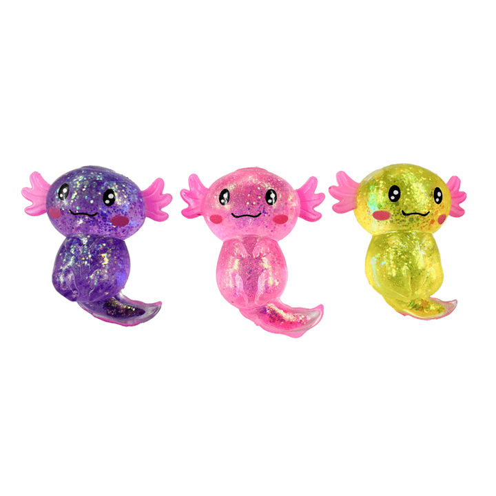 Squishy Axolotl Toy - 3 Color Options, Shopsweetluluss