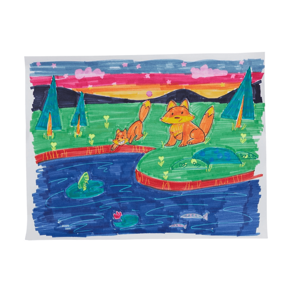 Stamp-A-Doodle Double-Ended Markers - Set of 12, Shopsweetluluss