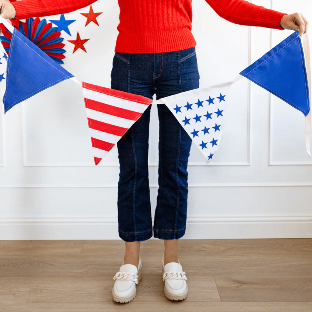 Stars & Stripes Outdoor Banner, Shopsweetluluss