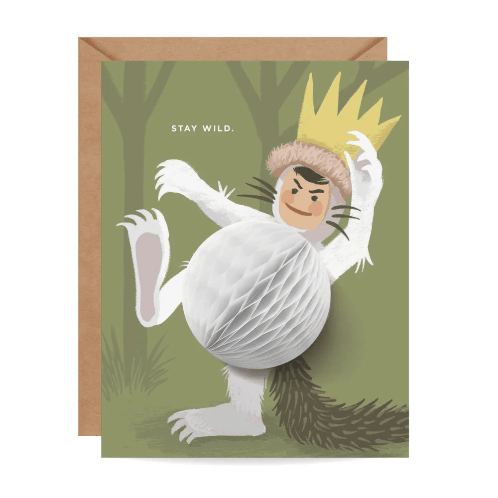 "Stay Wild" Kid/Birthday/Friendship Card - Shopsweetluluss