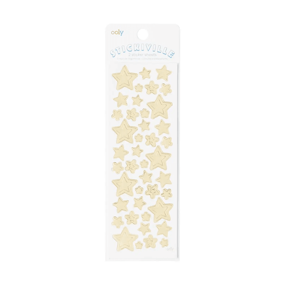 Stickiville Gold Star Sticker Set, Shopsweetluluss